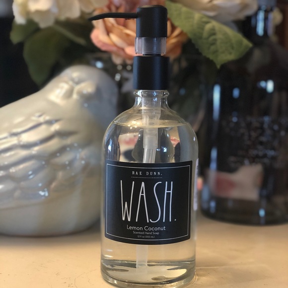 Rae Dunn WASH Lemon Coconut Hand Soap
